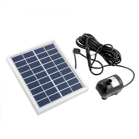 9V 2WSolar Powered Panel Water Pump For Fountain