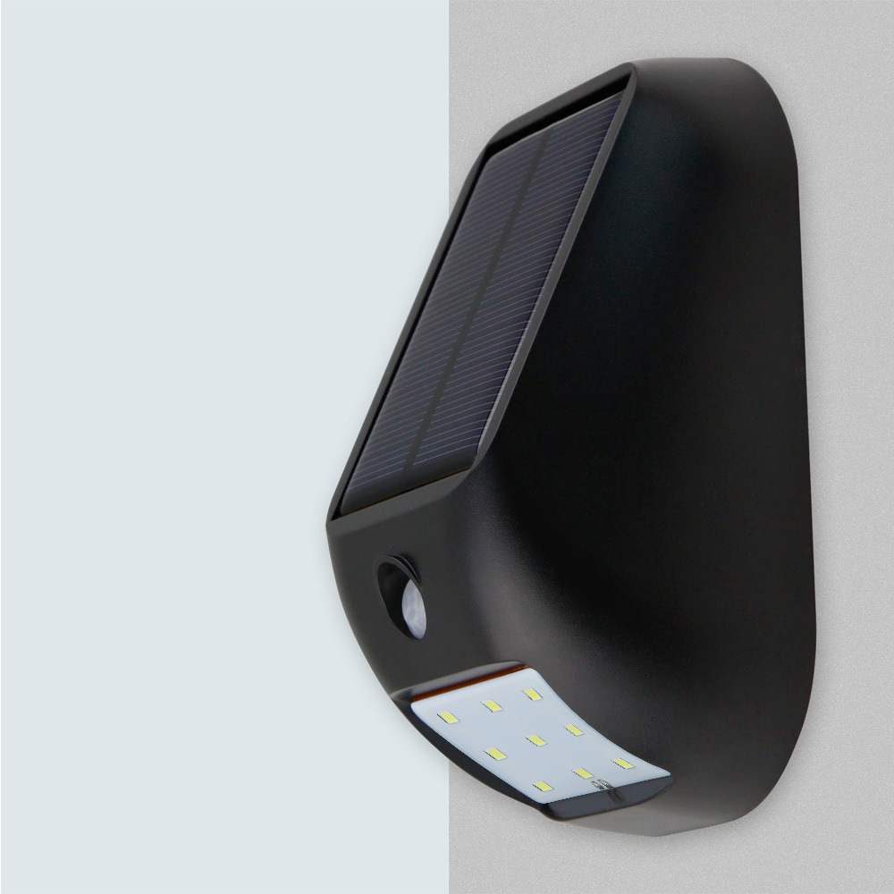 9 LED  3 in 1 mode Cordless Outdoor Solar Motion Sensor led wall Light