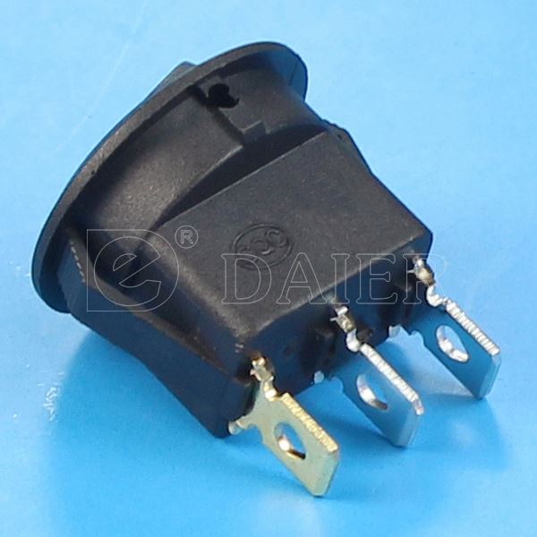 10A Single Pole Audio Rocker Switch With Dot Illuminated