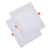 Pc Aluminum 80lm/w New 9w Surface Mounted Lighting 24w High Pf Led Panel Light 18w Square