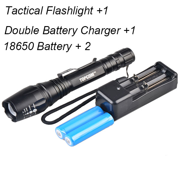 High Power Bright Security Self Dafence Hunting T6 New G900 Army Military Grade Tactical Led Flashlight Waterproof