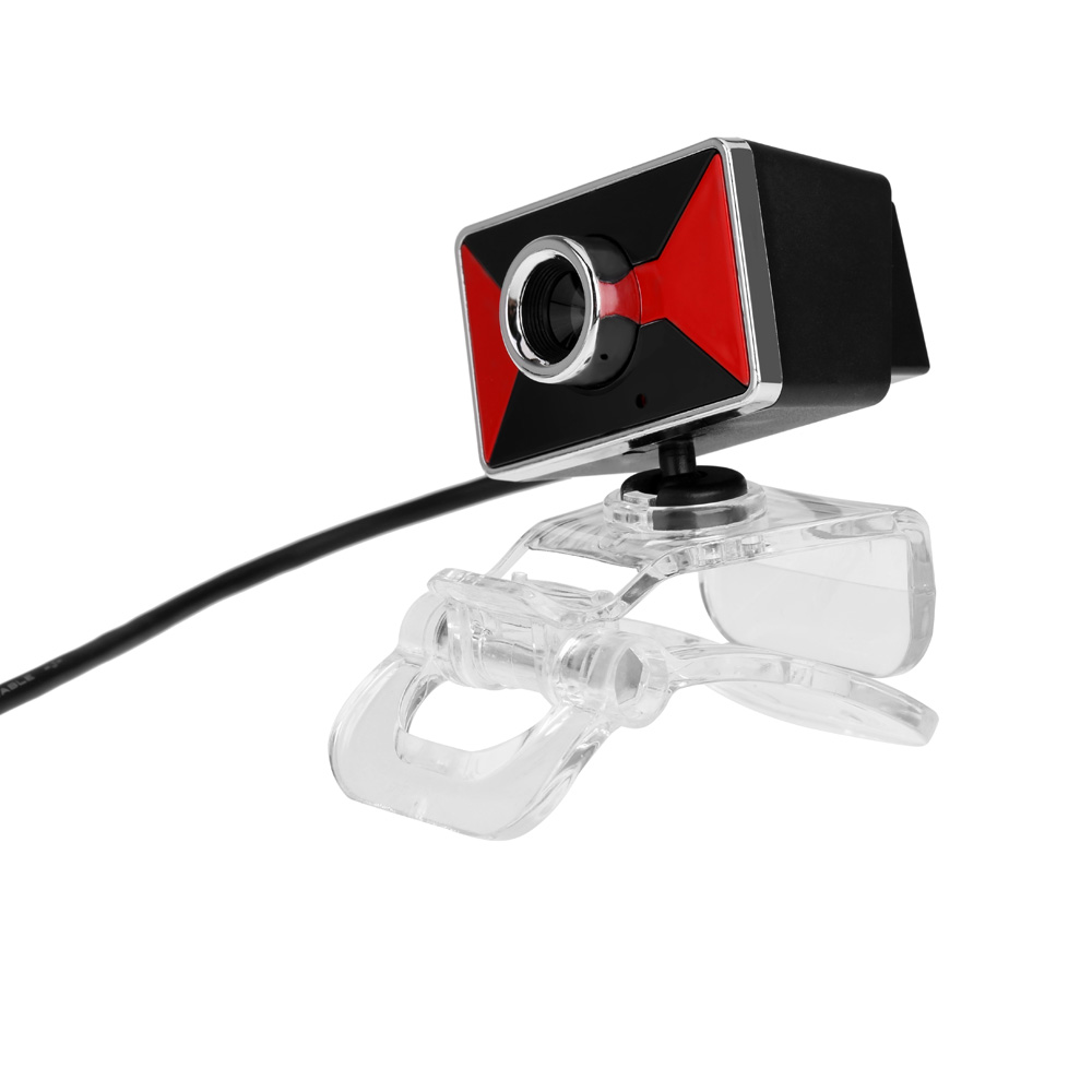 New Arrival Computer Laptop USB 2.0 Webcam Clip-on Webcam Camera HD 12 Megapixels Camera with Built-in Sound Microphone