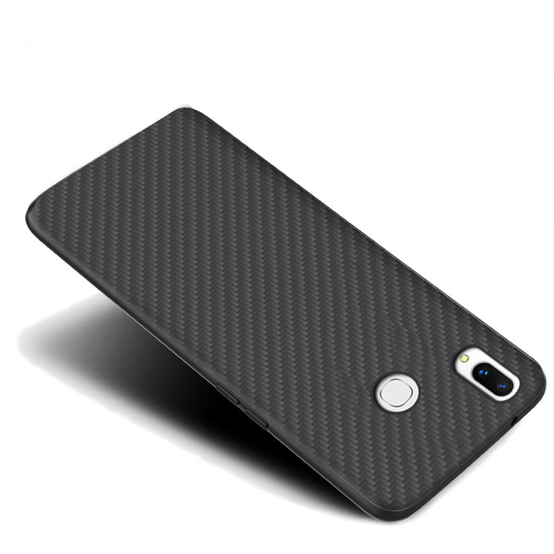 Premium Carbon Fiber  Case Full Sides Protective Shell Back shockproof Cover Design For Vivo X21