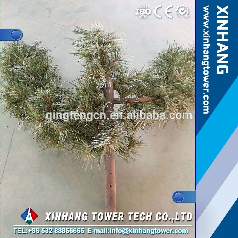 UV Resisted Artificial Telecom Pine Tree Leaves without metal inside for USA