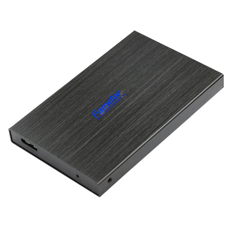 New Portable Superspeed USB 3.0 HDD SSD SATA External Aluminum 2.5 Hard Drive Disk Box Enclosure