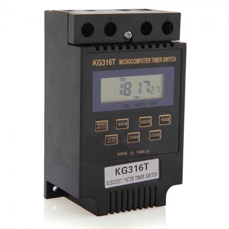 KG316T LCD Microcomputer Time Control Timer Controller Switch DC/AC12V