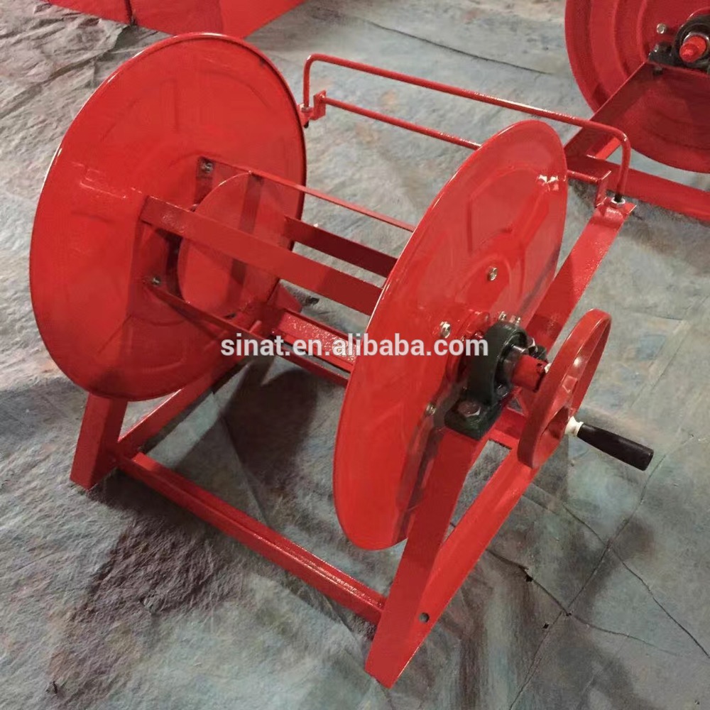 60m longer hose lengths use water hose reel site type hand operated