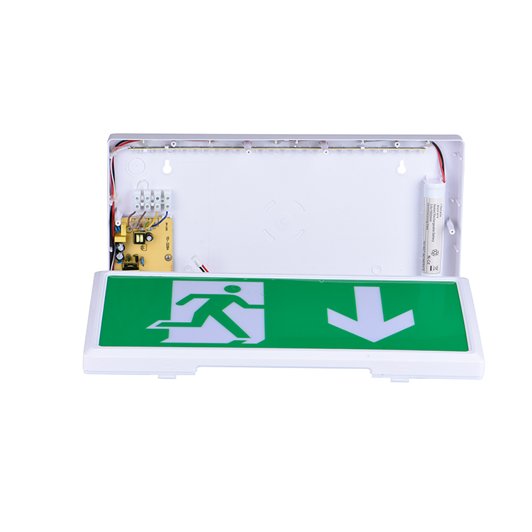 Glow in the Dark Exit Sign CE RoHS SAA emergency sign exit light