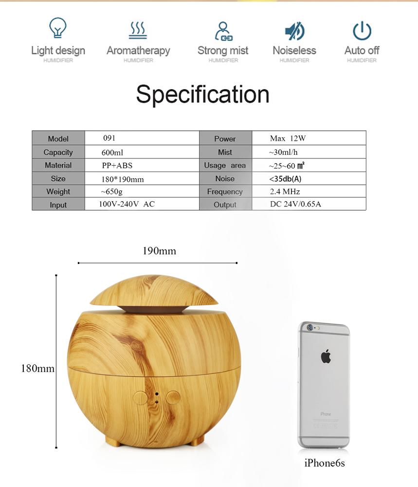 Amazon Hot Sale Mini Portable Aroma Diffuser, New Product Mini Humidifier Diffuser, China Mini Car Air Humidifier Diffuser