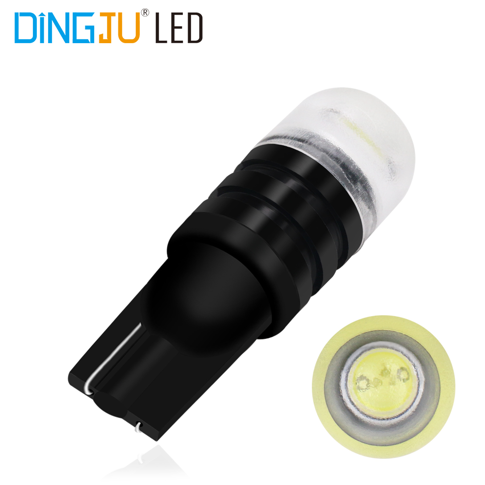 New Original Led T10 W5w Cob  Lens Auto Bulb 12v 0.5w Interior Reading Light License Plate Lamp Manufacturer