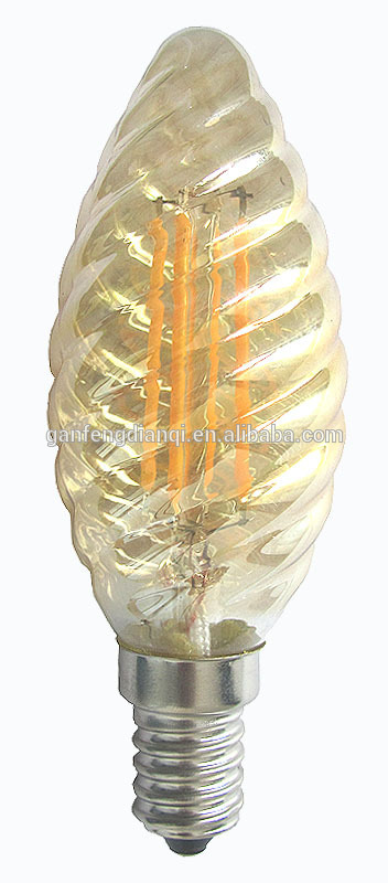 screw thread E12 E14 LED filament BULB