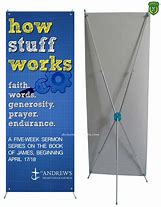 X-Banner Printing X-Stand and Banner Printing
