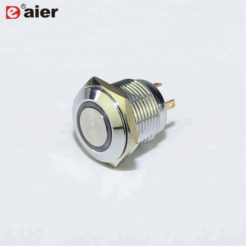 Alternet type covered push button switch