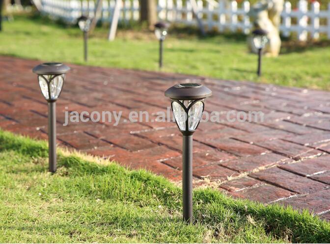 Vintage Style Cordless Garden Lights Outdoor Patio Landscaping  lamp Decor Solar LED Accent Light