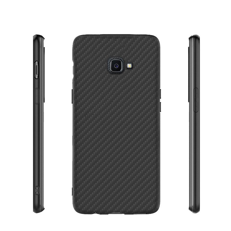 Matte Finish Carbon Fiber Textured Light Thin Shock Absorbing Bumper Skin hard case for Samsung galaxy Xcover 4S