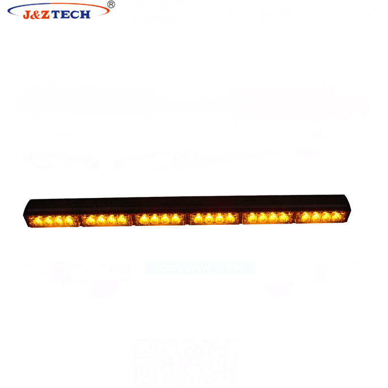 Different size available amber strobe car used led police warning dash light