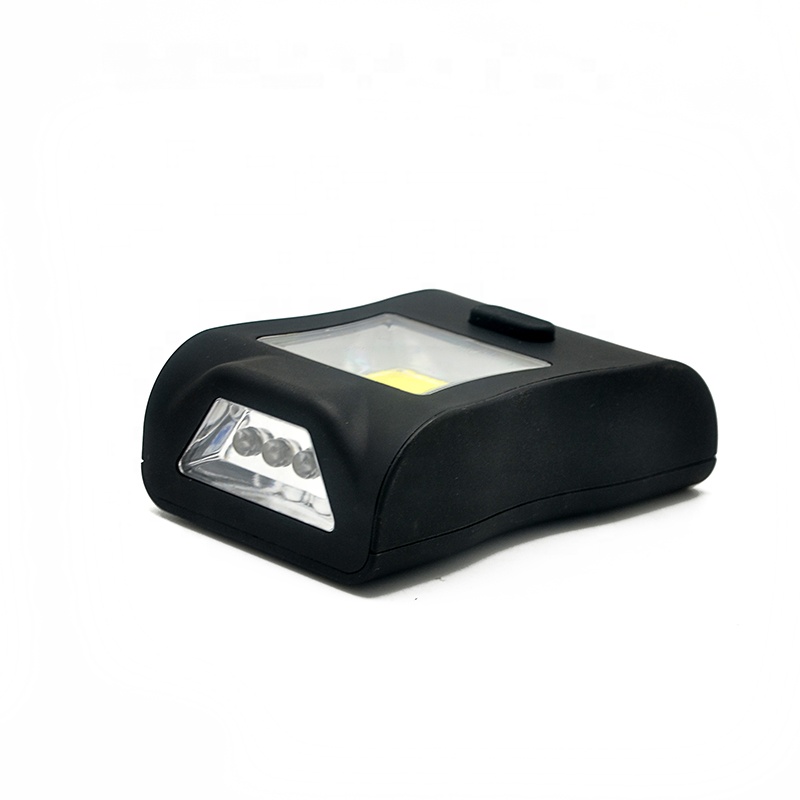 Mini Portable Multifunction LED COB Workligh Lamp Dry Battery 120 lm Magnetic Hook Work Light