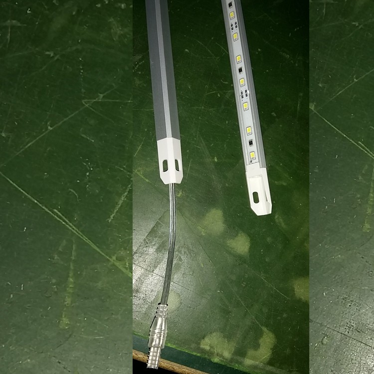 24V led freezer light 3/4/5/6ft high quality popular v shape mini cooler door light