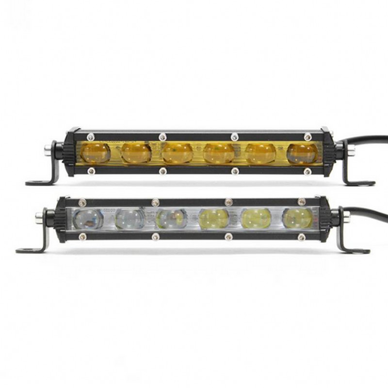 7 inch 18W Led Car Work Light Bar Led Spot Light Bar 6000K White Driving Fog LED Work Lamp For Offroad SUV 4WD Car Boat