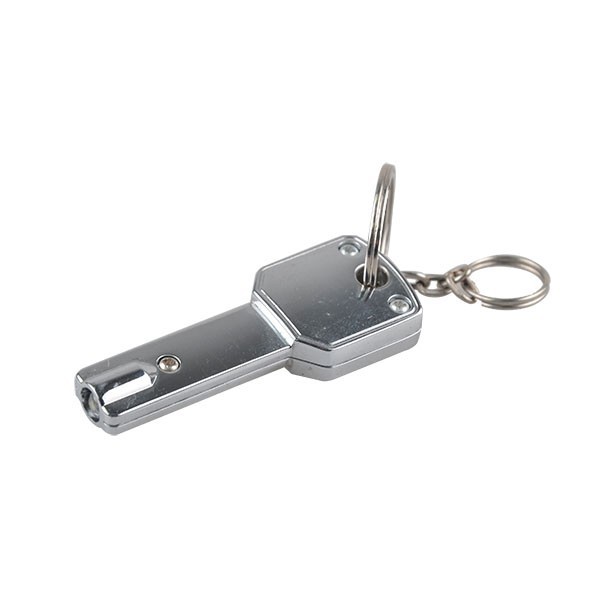 Stainless Steel Materials Keychain Light Ultra Bright Key Model Powerful 1 LED Keychain With 0.5w Out Power