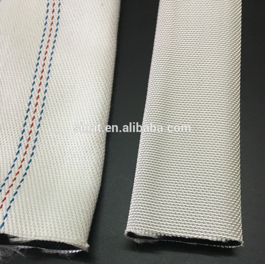 1.5inch fire proof flexible single jacket white fire hose