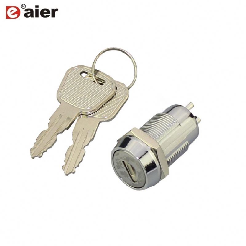 Key Lock Switch Electrical 3 Position Key Switch