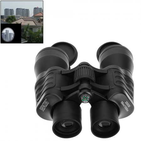 2050 Zoom Day Night Vision Outdoor Hunting Travel Camping Binoculars Telescope Black