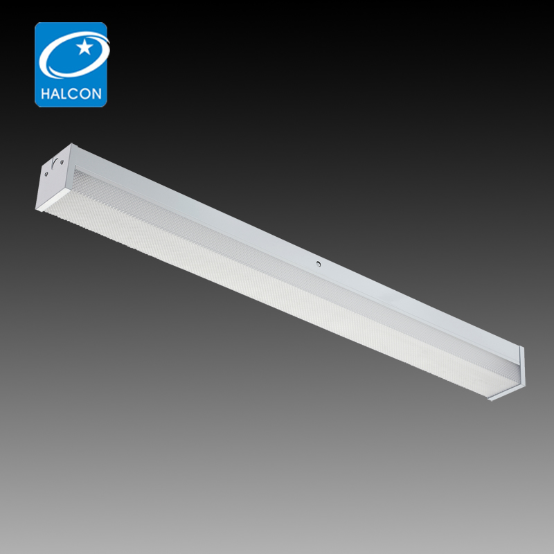 1.2m 25w LED Linear Light  Sensor LED Batten Lamp Steel Base Prismatic Acrylic Diffuser  Light for Hotel