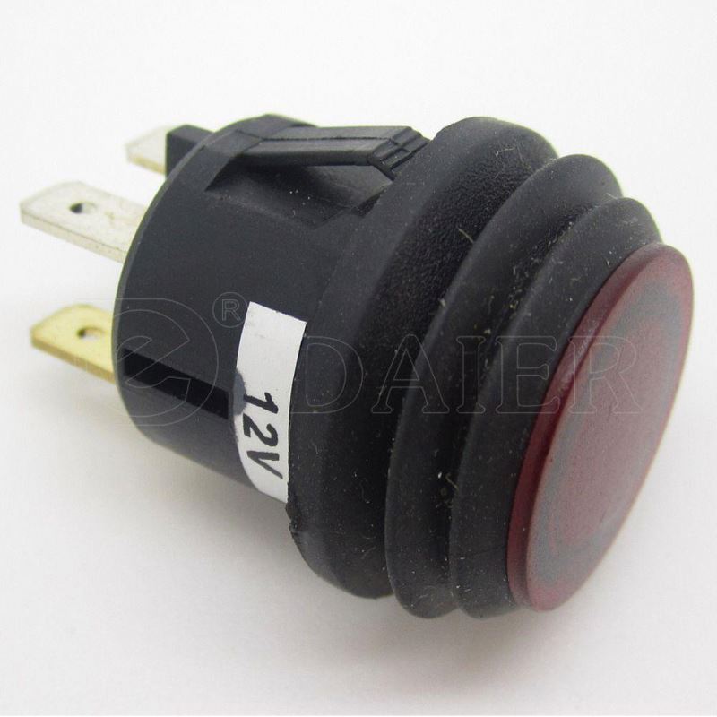 ASW-29D 20A SPST 3 Pin ON OFF Rocker Electric Car Switch 12V With LED