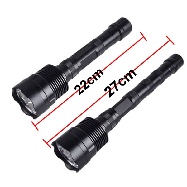 TP-1868 5000LM High Power 20w LED Torch Light With 3 pcs T6 LED