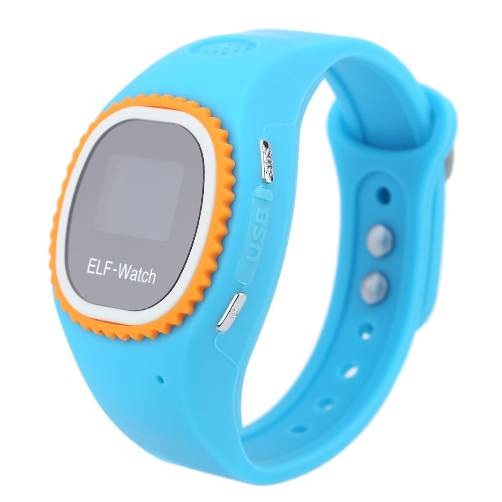 Unique Design GSM Smart Watch GPS Tracker SIM Cellphone with Pedometer GPS LBS Locator SOS Numbers Emergency Call for Kids Elder