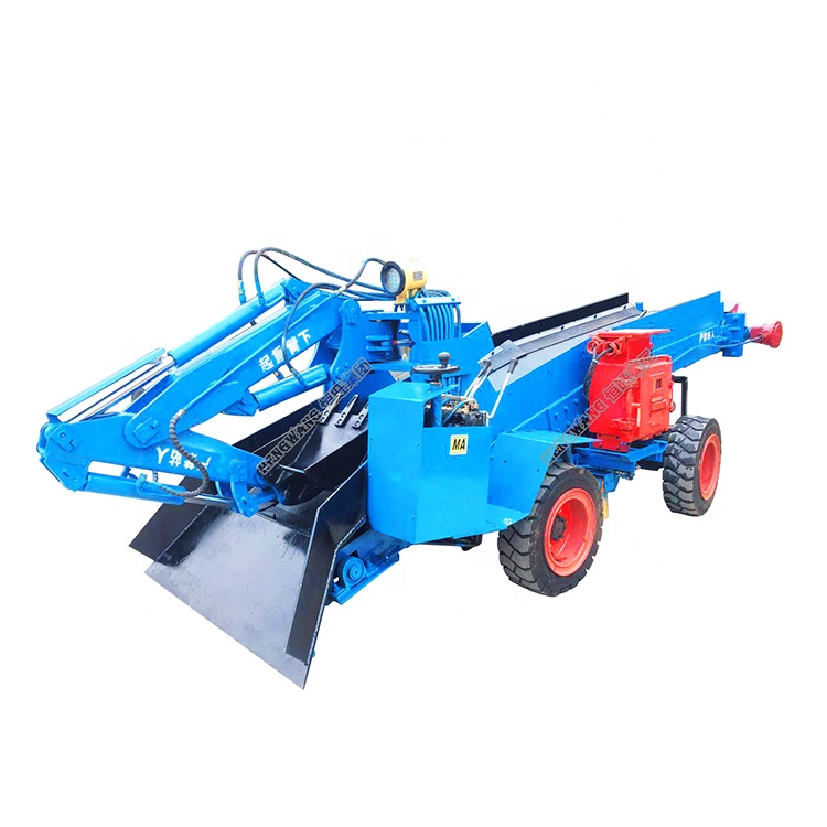 Mining Tunnel Harrow Mucking Machine / Mucking Backhoe Loader