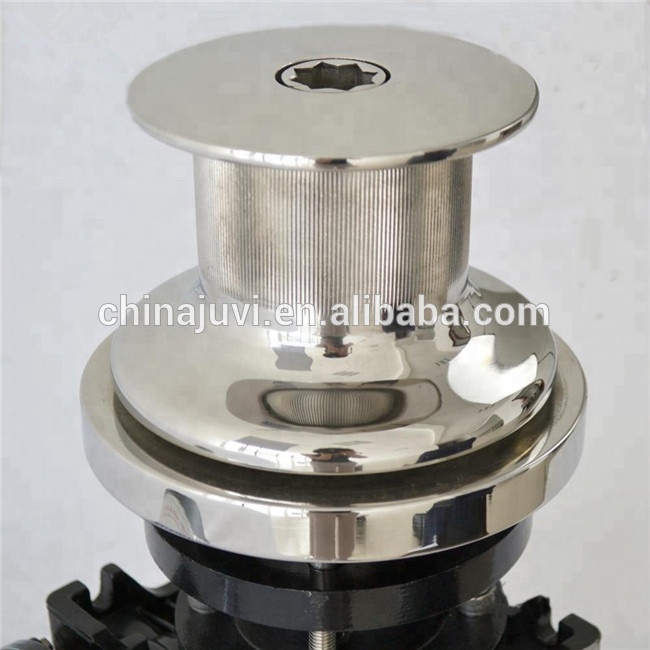 14mm rope electric capstan winch small boat yacht winch 12V JVVC-002