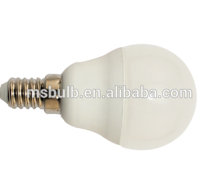 NEW release G45 E14 3.5W LED BULB LED LIGHT CE ROHs