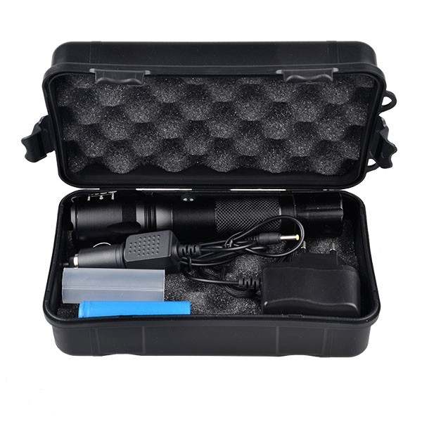 Zoom Tactical XML-T6 Led 10W 5 Modes USB Rechargeable Torch Flash Light