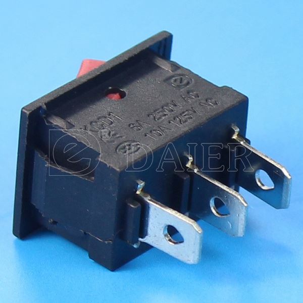 ON OFF 2PIN 6A 250VAC 10A 125VAC Rocker Switch