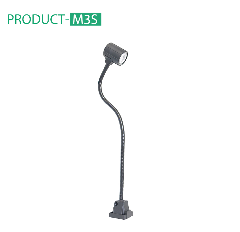 ONN brand M3S 24V 220V led gooseneck light for cnc machine