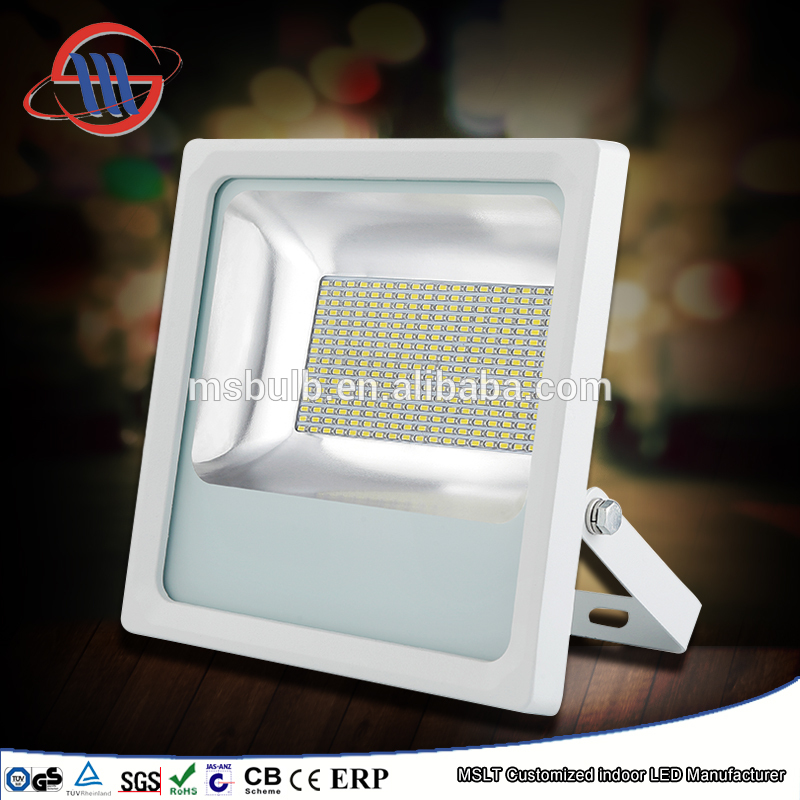 High quality ipad design slim led floodlight 100w 90lm/w Aluminum reflector ra>80 pf>0.5 2 years warranty