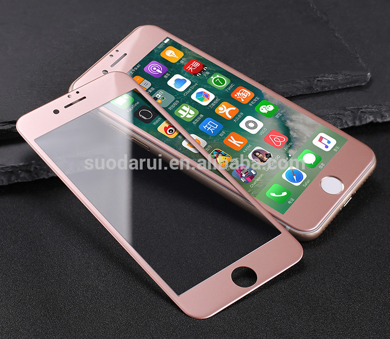 3D Full Curved Cover Film Glass Screen Protector for apple iphone 7 iphone 7 plus