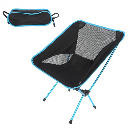 Portable Chair Folding Seat Stool Fishing Camping Hiking Gardening Beach + Bag