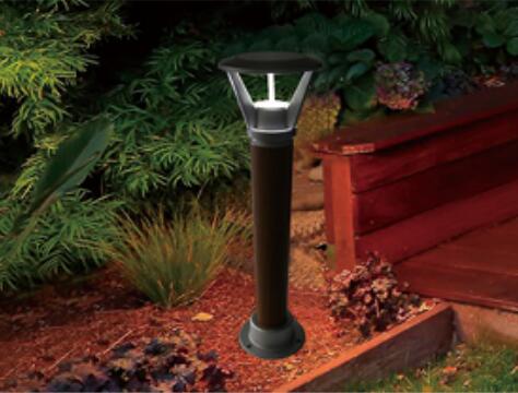 Integrated solar led park light plastic garden lamp bright solar power led garden light outdoor(JR-CP85)