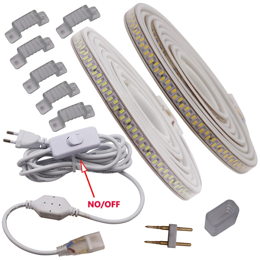 180leds flexible 5730 5630 Strip 220V led lights with 100m/roll led strip light 110v 120v 220v 230v