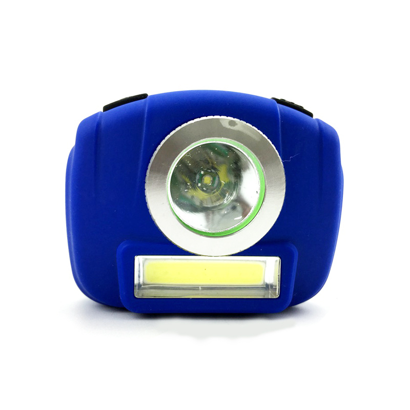 Wholesale 3W Plastic 3AAA Battery Emergency  High Light Headlamp