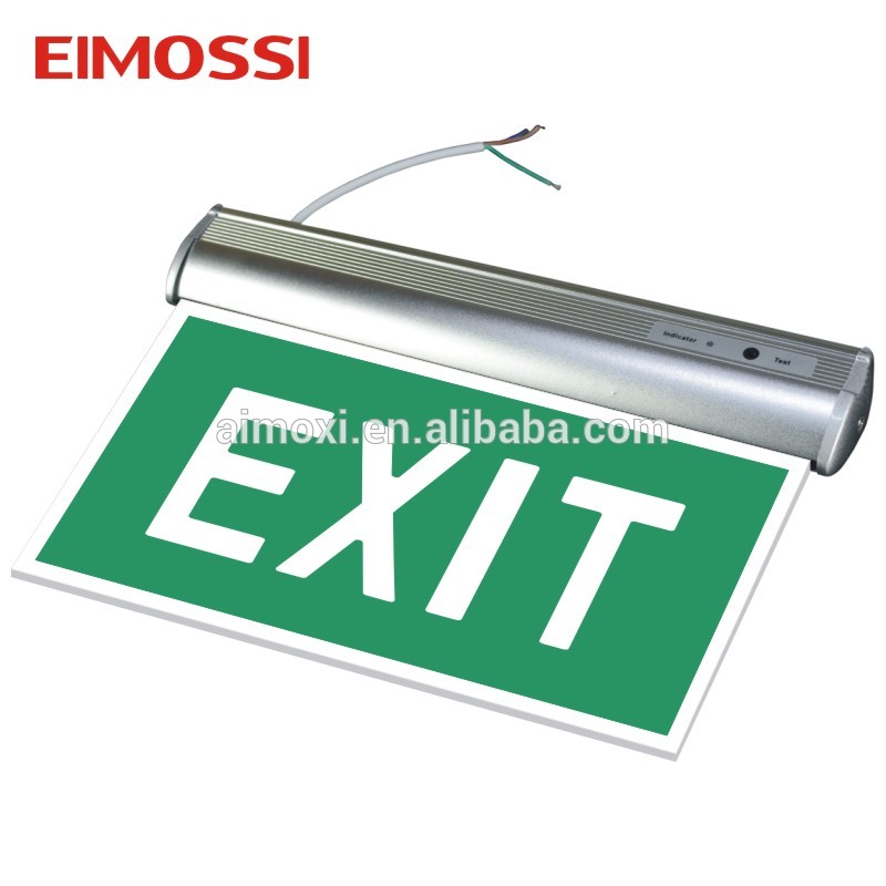 White SMD Battery Backup LED Emergency Exit Light With CE