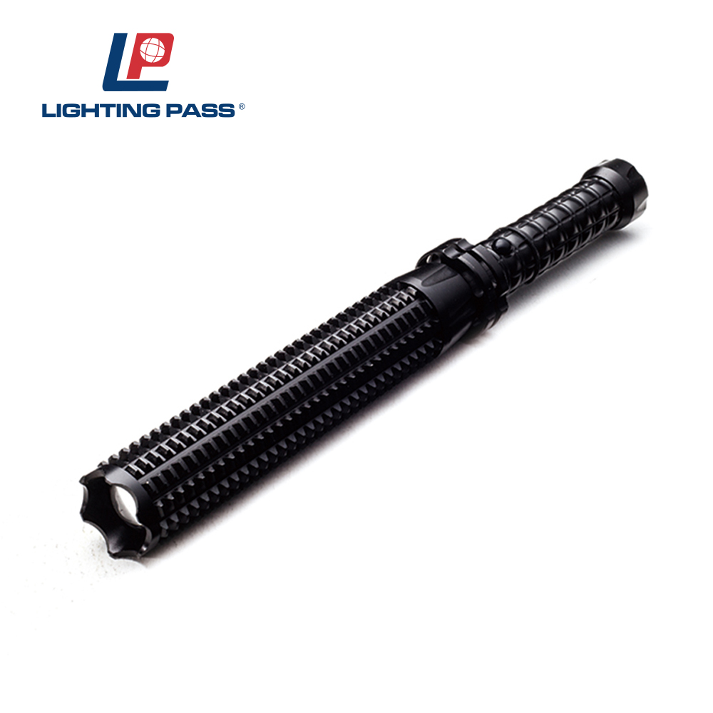 Police Baseball Bat Torch Long Flashlight Lamp for Camping