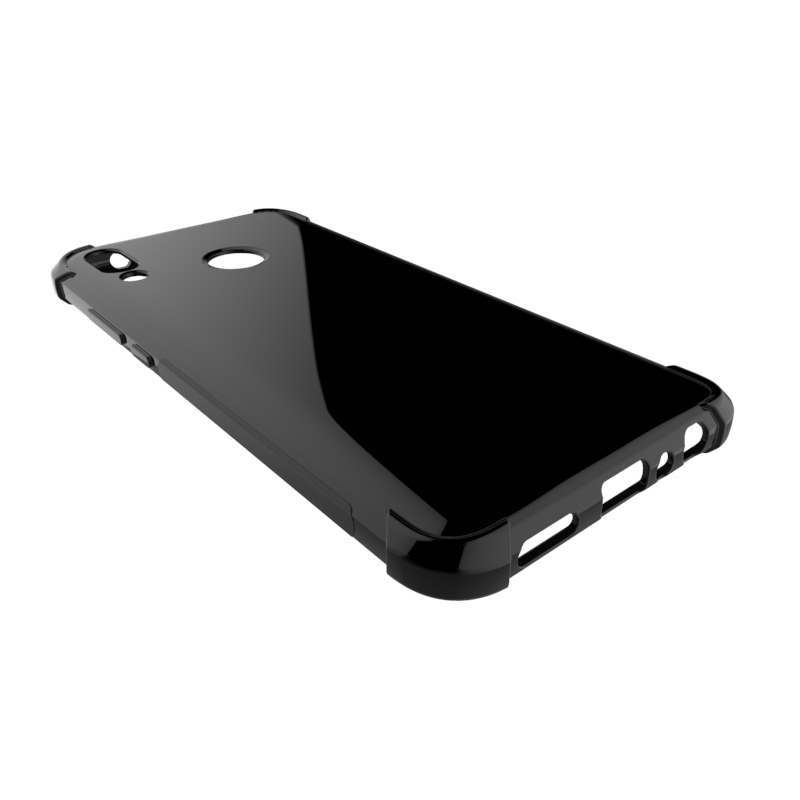 For Huawei Y9 2019 Transparent Shockproof cover soft Tpu drop Protect case