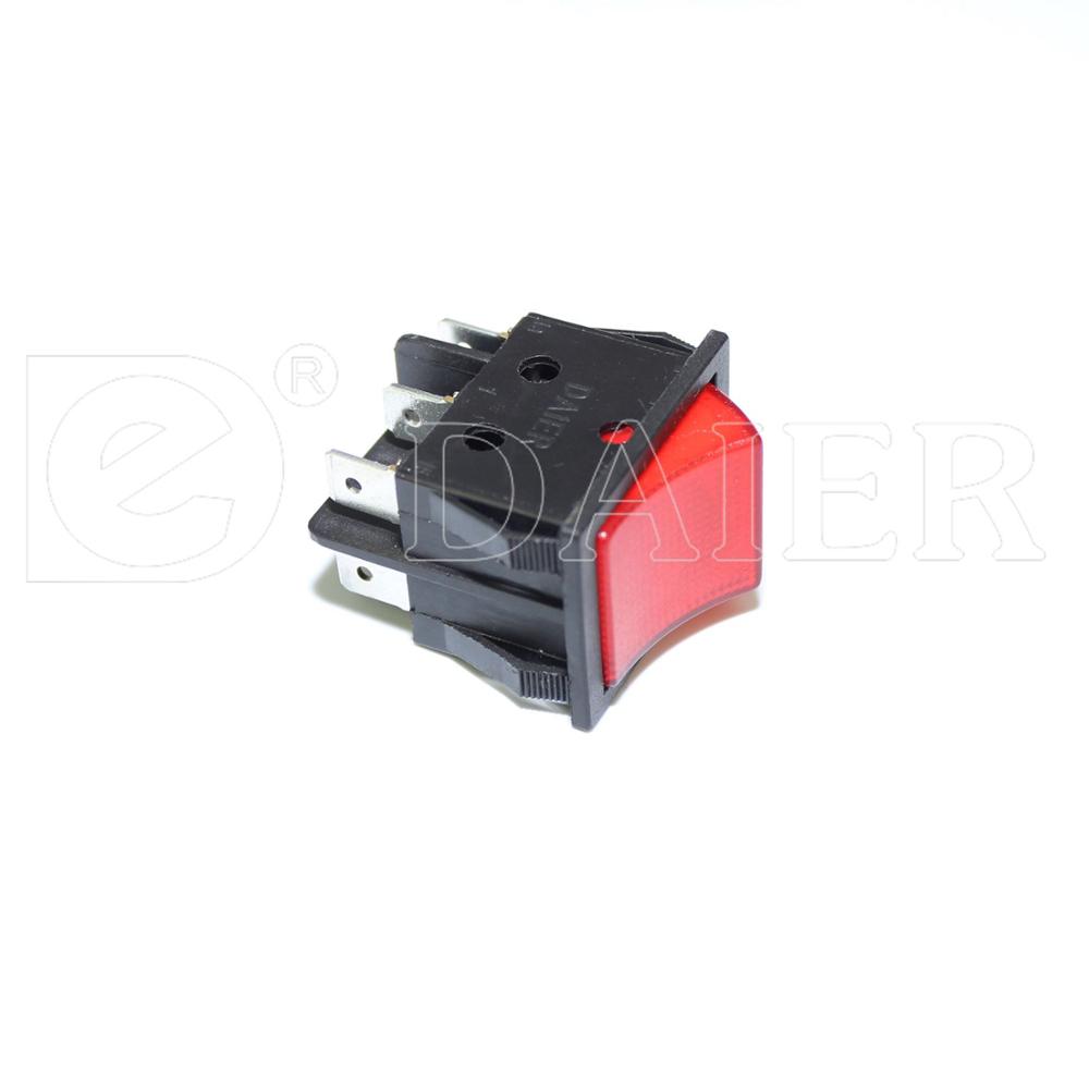 KCD2-2-202 DPST ON- ON 15A 30A Whole Point Of Silver Rocker Switch