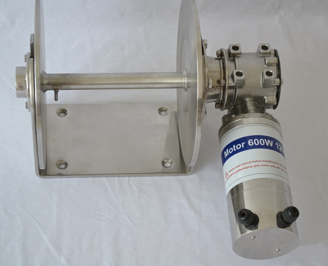 JVW-014F 12V drum free fall electric anchor winch windlass for boat yacht marine grade