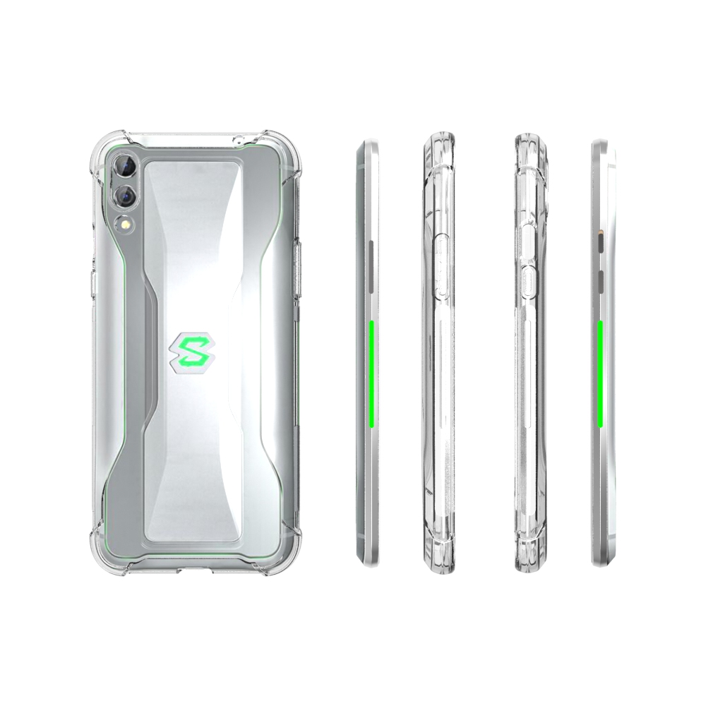 Transparent Shockproof soft  case For Xiaomi black shark 2 Tpu cover