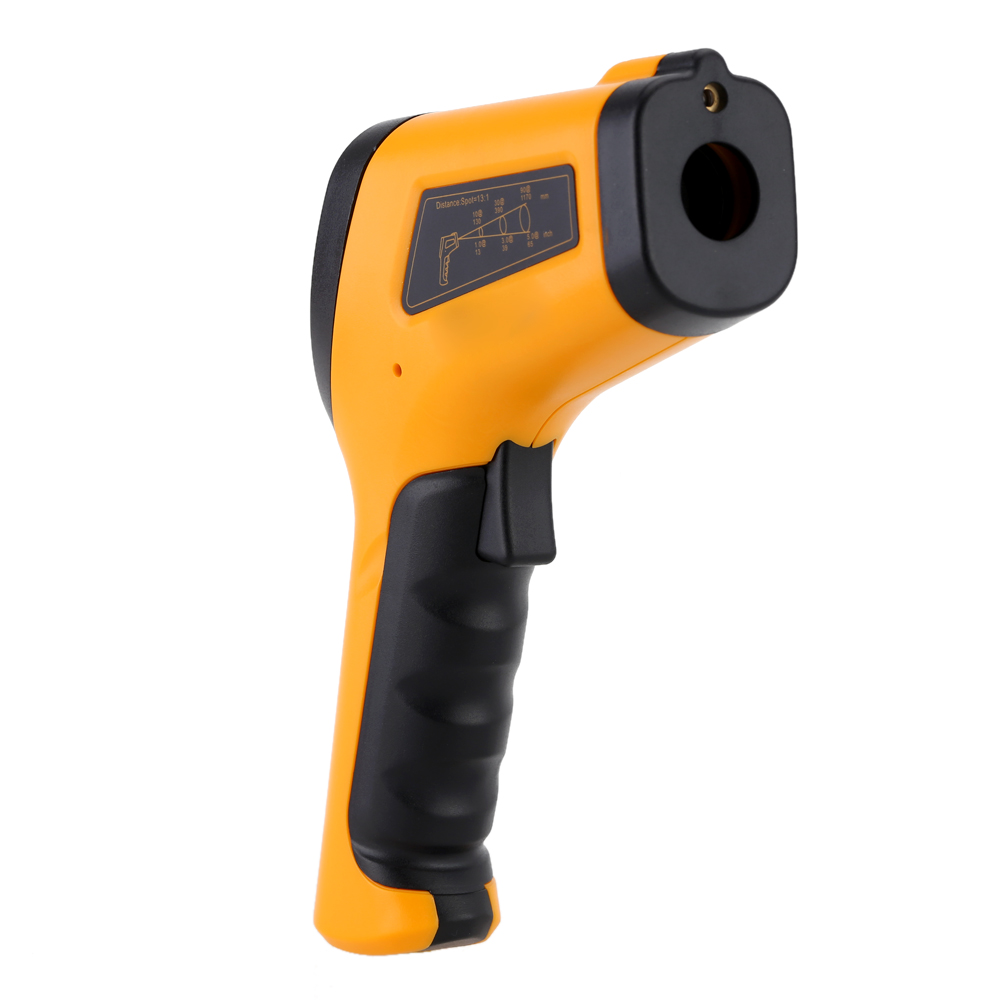 -50~1050 Degrees Non-Contact Digital LCD IR Infrared Thermometer Laser Temperature Tester Pyrometer with Type-K Thermocouple